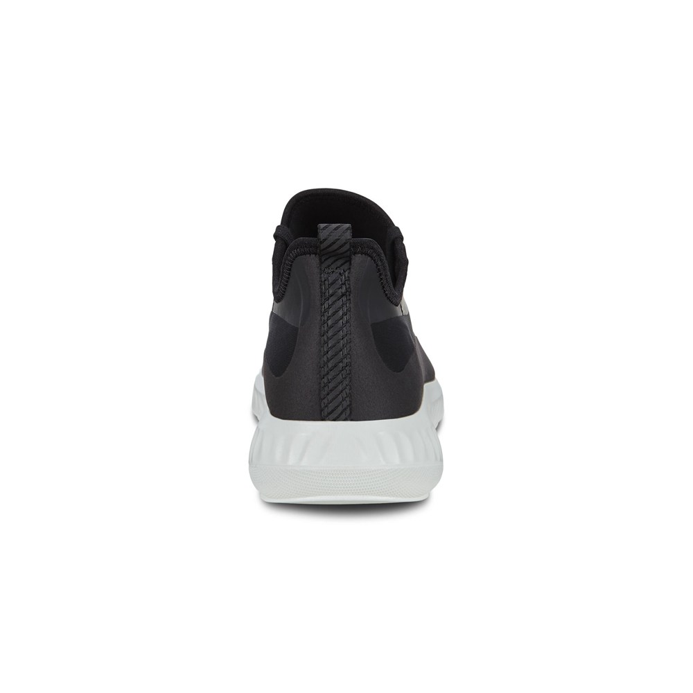 ECCO Mens Slip On Black - St.1 Lite Sneakerss - VPK-859216